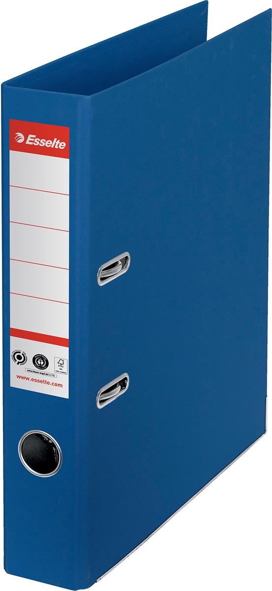Esselte No.1 ordner, A4, rug 5 cm, blauw 10 stuks