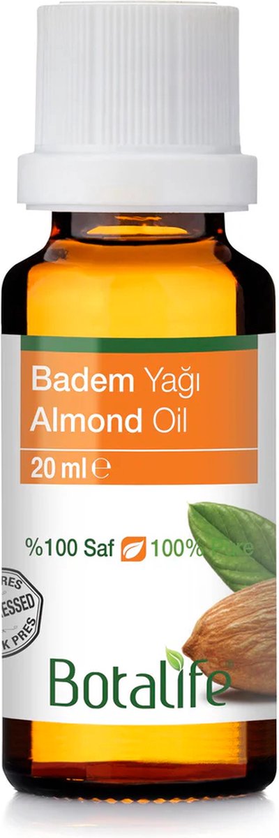 Botalife - Amandelolie - Koudgeperste Olie - 100% Puur & Natuurlijk - Amandel Oil - 20 ml