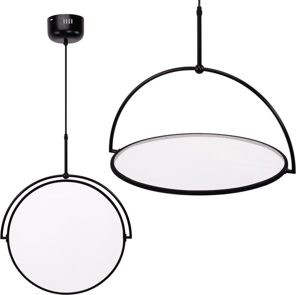 Toolight App1426-C Hanglamp Zwart 35X37X35Cm