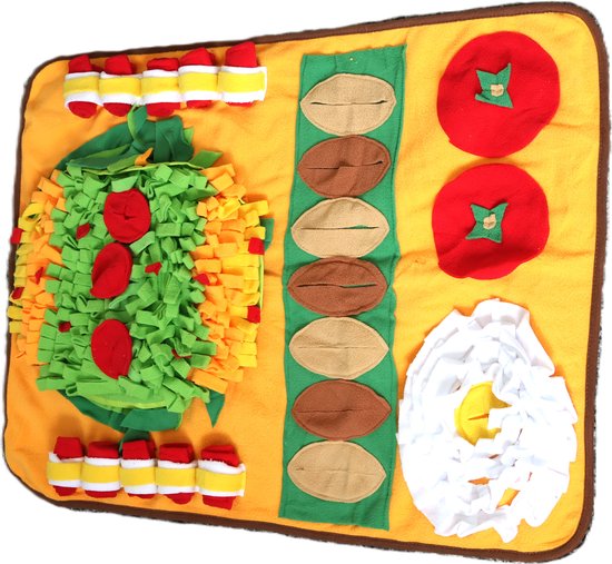 Hond Wortel Pluche Huisdier Speelgoed,Snuffle Mat Voor Honden,Plucking Radijs Pluche Speelgoed Wortel Oogst Kauwspeelgoed, Huisdier Feeder Speelgoed Interactieve Intelligentie Training Traktatie