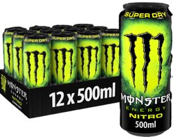 Monster Nitro 12x 500ml Super Dry (Voordeel Verpakking)