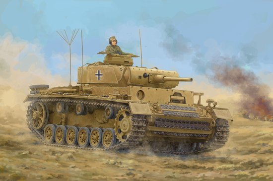 Maquette de Char de Combat Pz.Kpfw.III Ausf.D MiniArt 35169 1/35