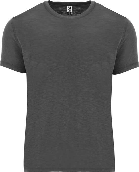 Lot de 2 T-shirts unisexes à manches courtes Terrier 150 g Dos légèrement plus long Ébène - M