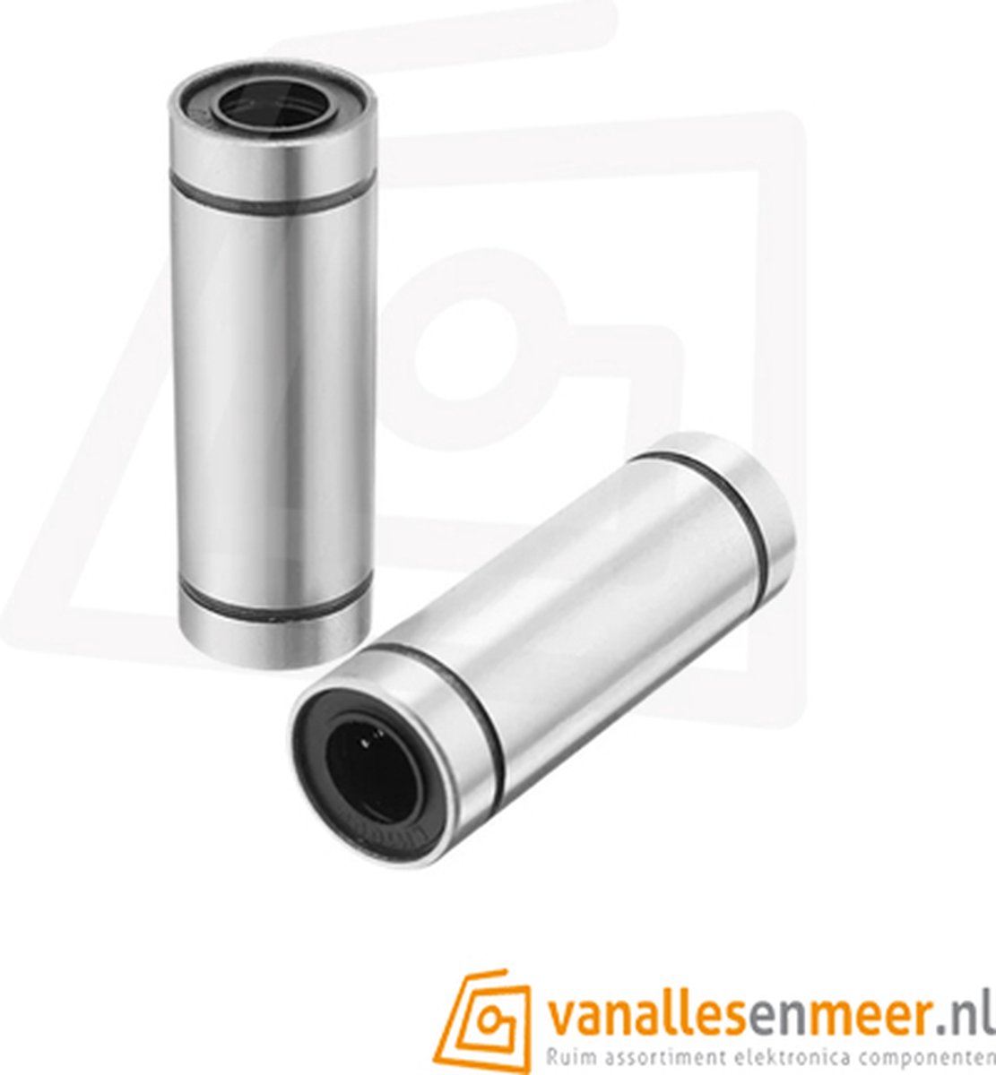 LM8LUU Lineair Kogellager – 8mm Lang Type