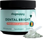 Dental Bright poeder - Frisse Adem & Gezond Gebit - 100% Natuurlijk - 60 schepjes - Hypoallergeen - Vermindert Tandplak & Tandsteen - Pepermunt - Bevordert Gezond Gebit - Veilig voor langdurig gebruik - Alternatief voor Tandpasta Hond & Tandenborstel