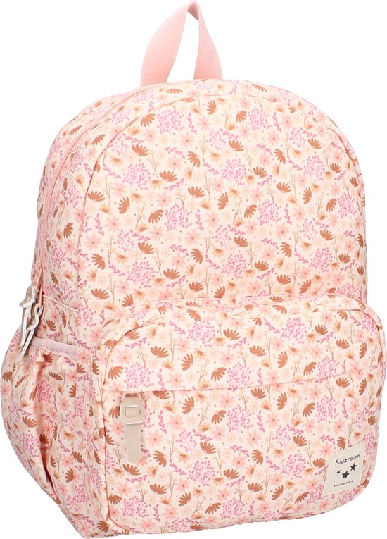 Kidzroom Enchanted Memories - Kinder rugzak - 11,7 liter - 36 x 27 x 12 cm - Bloemen - Roze