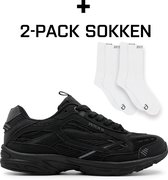 Dutch'D - Sneaker + 2 paires de chaussettes offertes - Noir - Arena - Taille 37