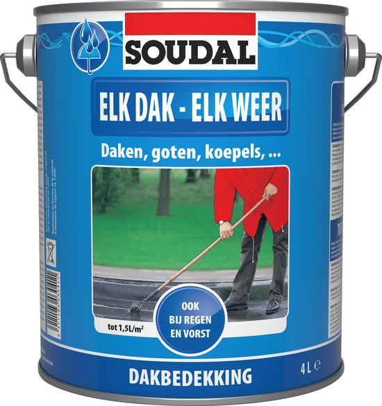 Elk Dak - Elk Weer Zwart 10l