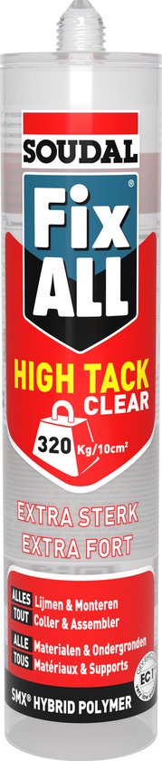 Fix All High Tack Clear (transparant)