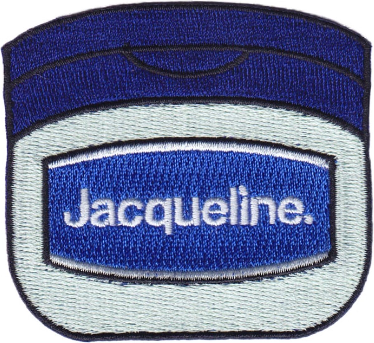 Ollie's | Hé Jacqueline embleem - Strijk embleem - Carnavalskleding - Carnaval accessoires