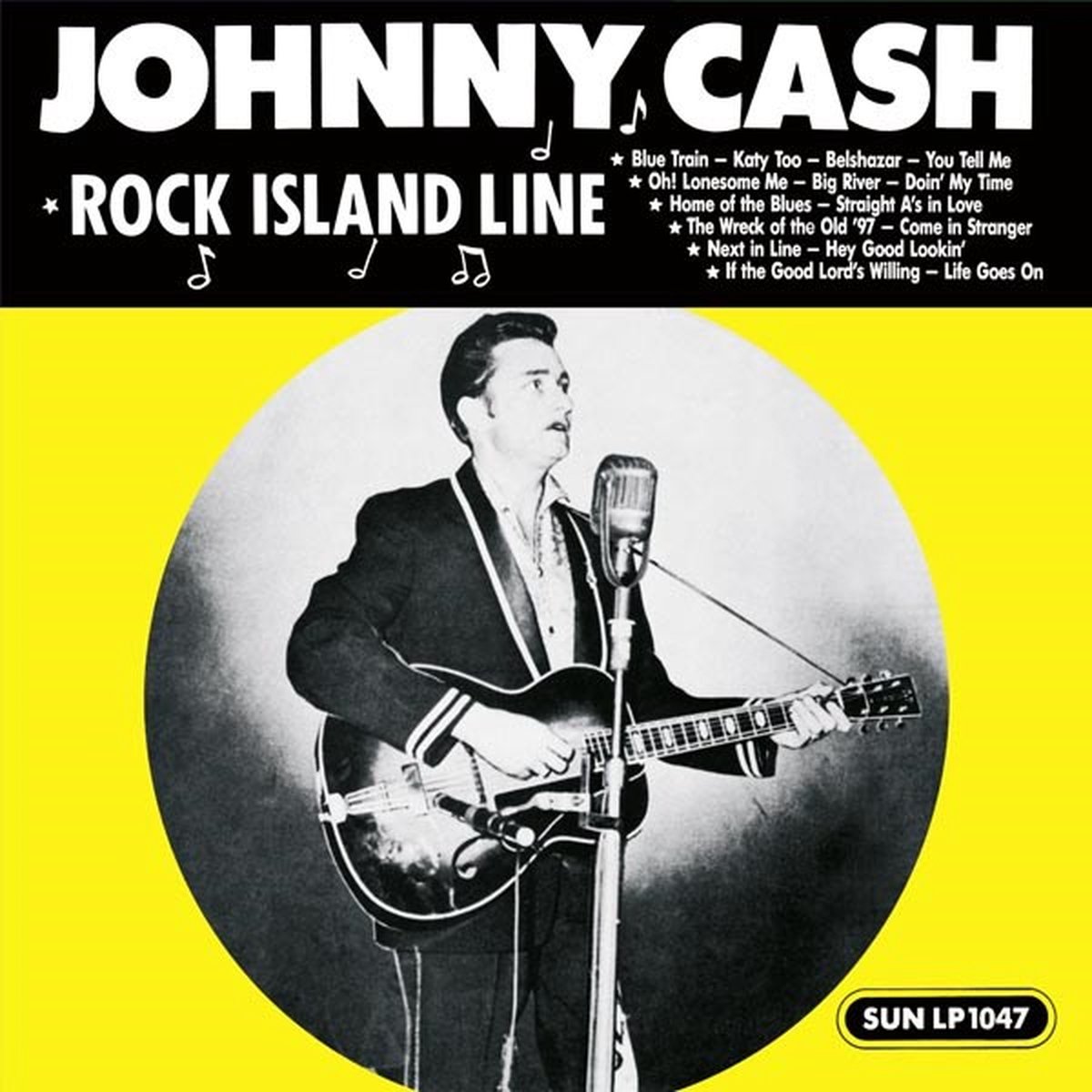 Johnny Cash - Rock Island Line (LP)