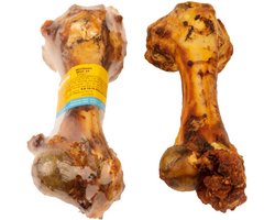 Boomy - Mini Been - Natuurlijke hondensnacks - Kauwbotten hond - Kauwbot hond - Varkensbot 25cm - 2st