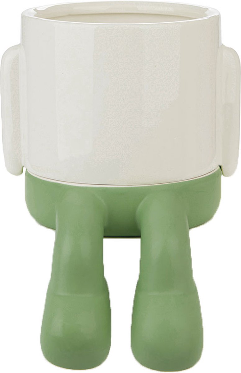 Balvi Mr. Dangly Bloempot - Groen