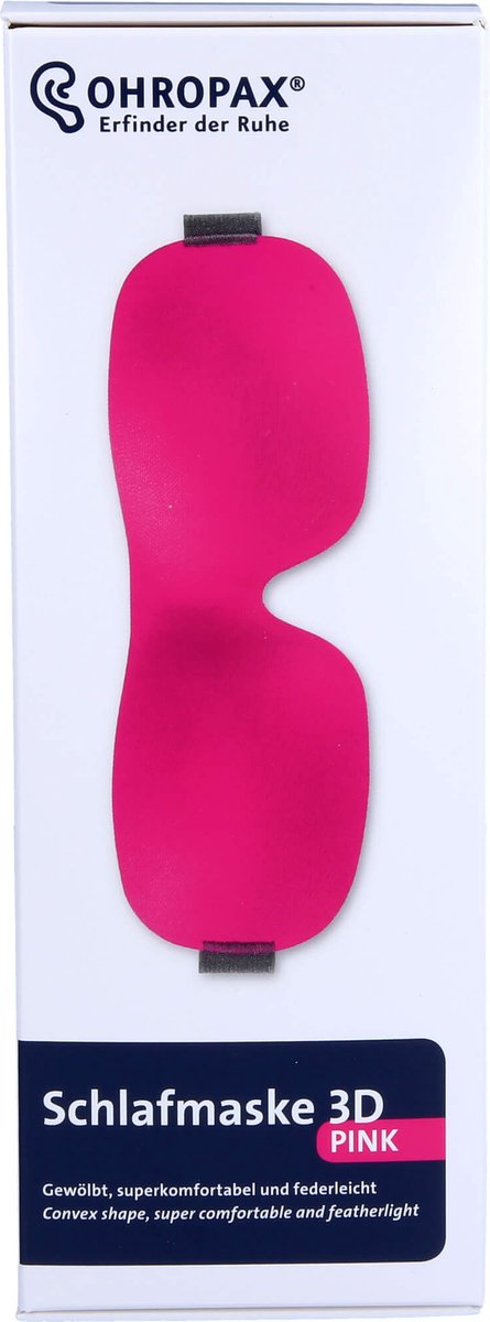 OHROPAX Slaapmasker Roze