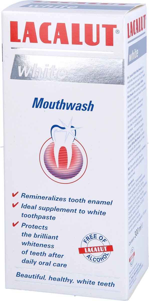 Lacalut white Mundspül-Lösung, 300 ml Lösung
