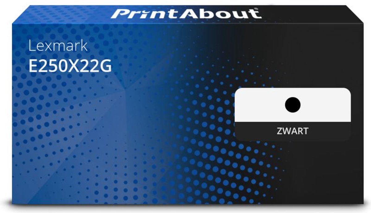 PrintAbout huismerk Photo Conductor E250X22G Zwart geschikt voor Lexmark