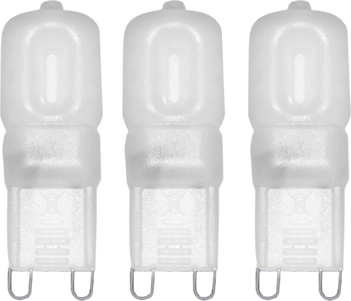 Prolong LED Steeklampen G9 Mat - Mini Capsule - 220-240V - 2.5W 25W - 3 Capsule lampen - Steeklampjes