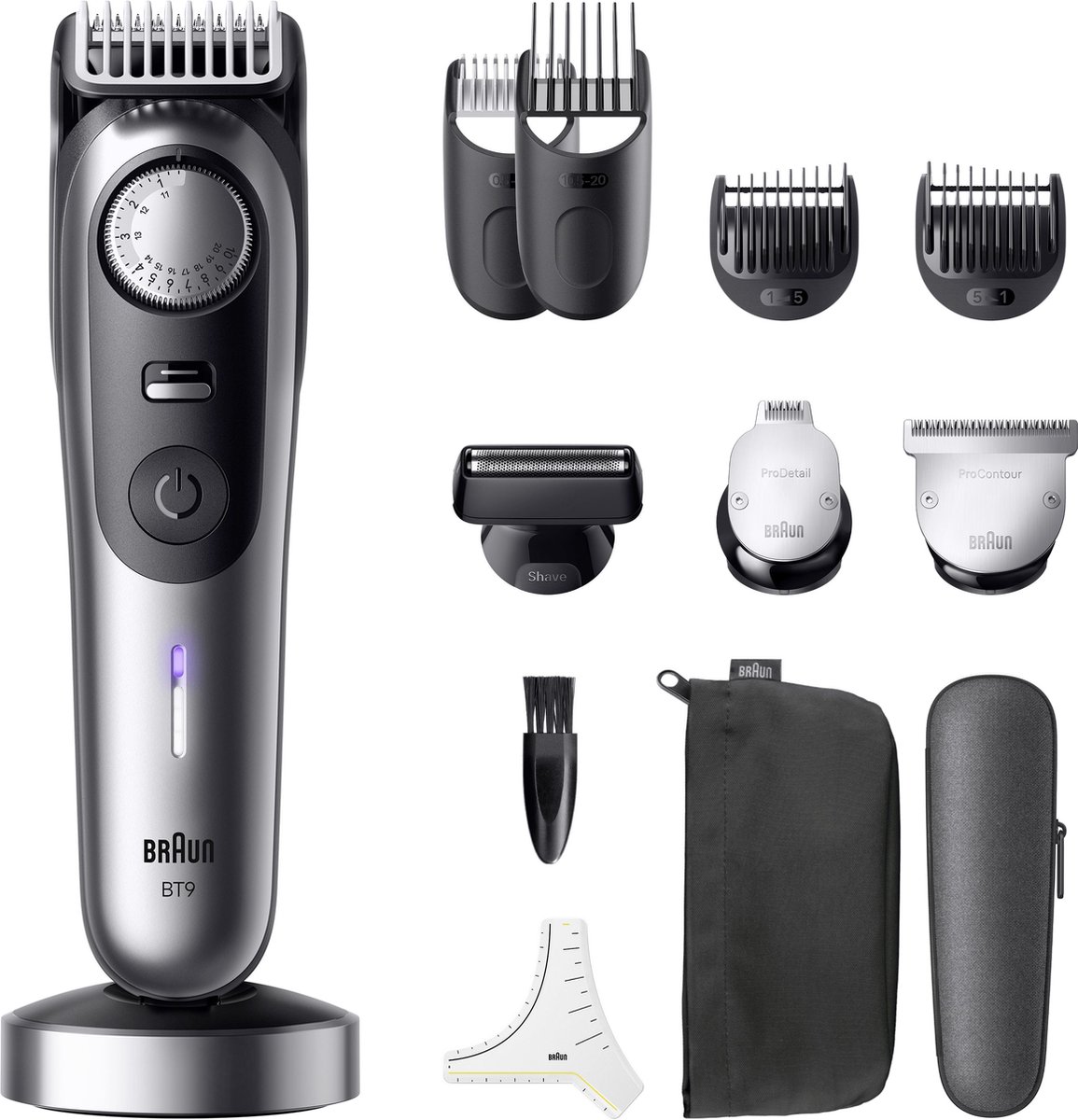 Braun Baardtrimmer Series 9 BT9560 +12 Tools - 52 Lengtes thumbnail 2