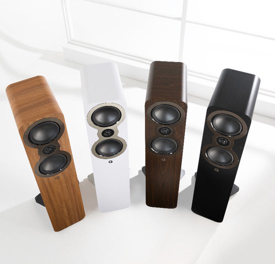Q Acoustics: 3050c Vloerstaande Speakers - 2 Stuks - Satin black van Merkloos — afbeelding 2