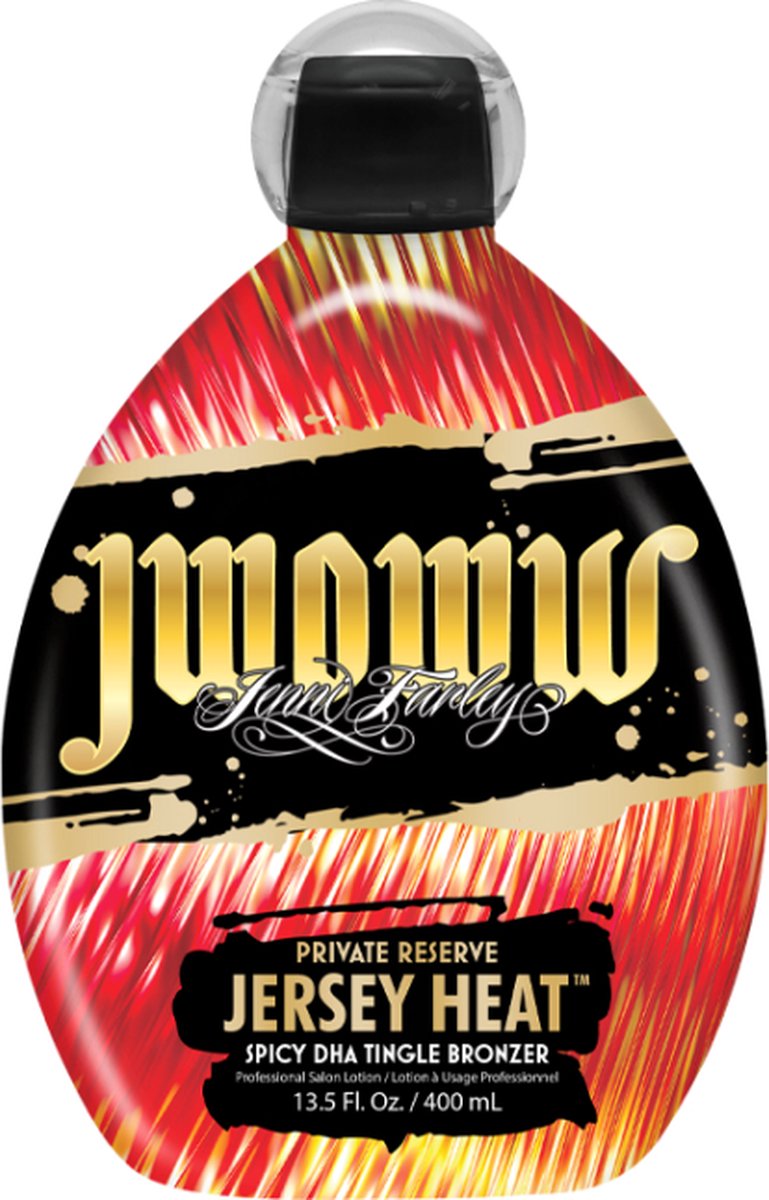JWOWW - Jersey Heat - 400ml - Zonnebankcrème met Tingle