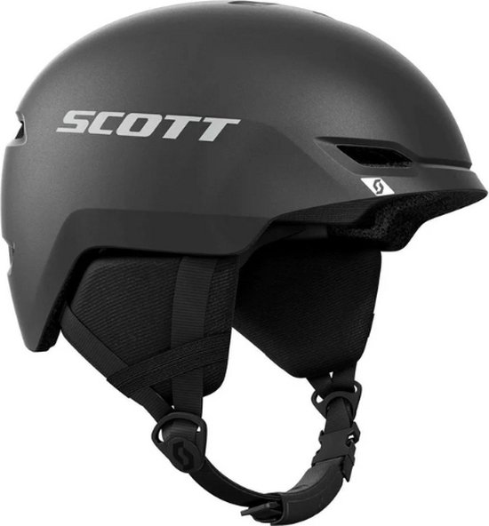 Scott Keeper 2 kinder skihelm zwart - maat 53-56 cm