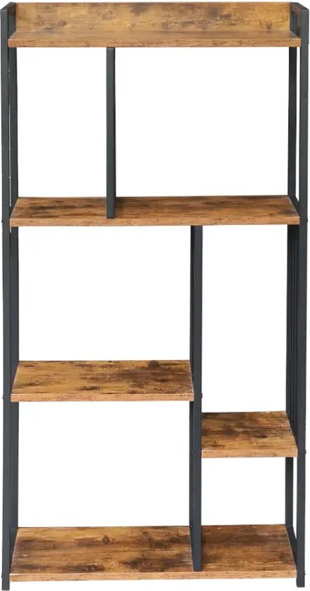 Wooden Rek rek new orleans- naturel- rek met schabben | bol
