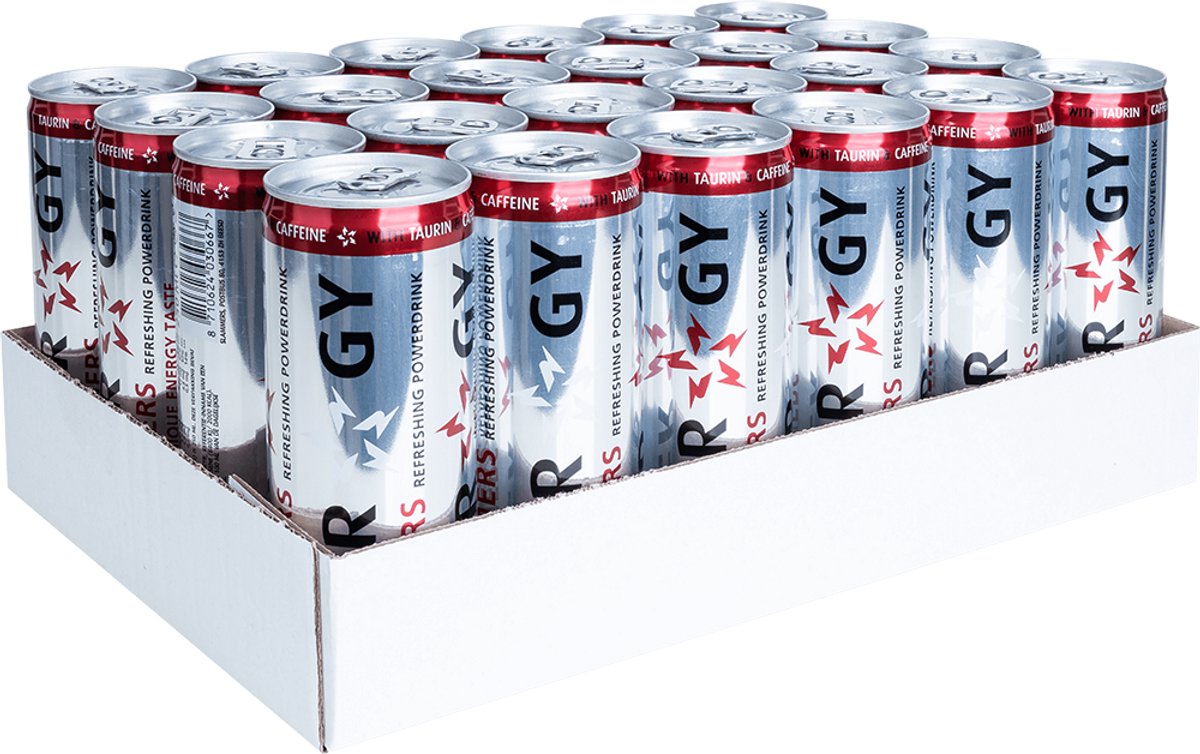 Tray Slammers Energydrank - 24x25cl
