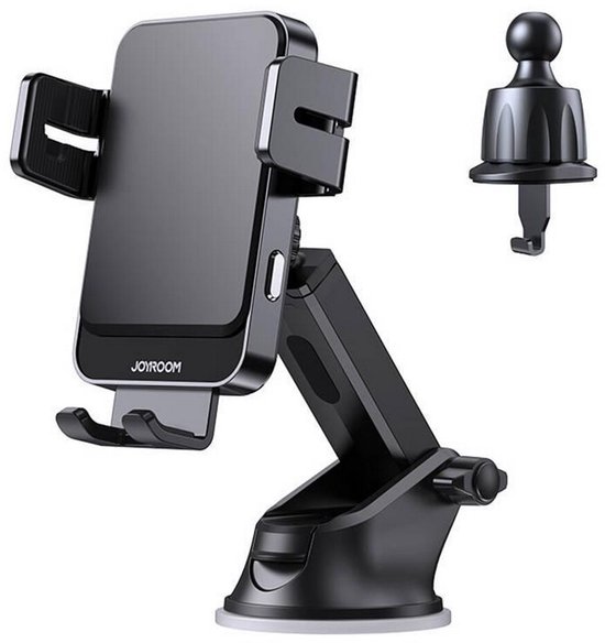 Houder JOYROOM JR-ZS219 CAR MOUNT WIRELESS CHARGER SET 15W BLACK