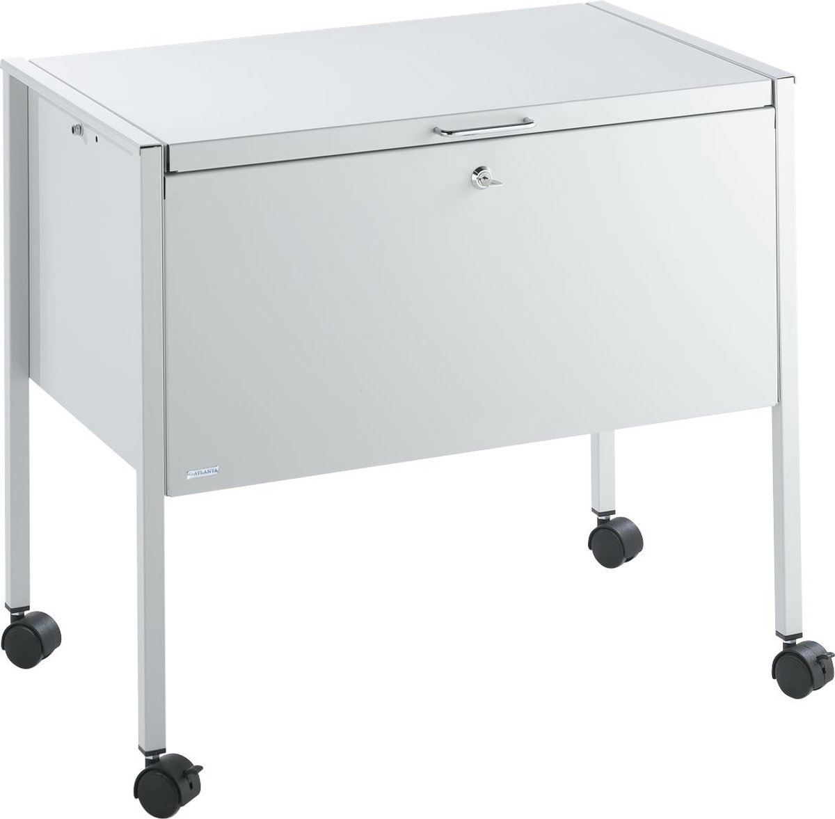 Durable 312323 Ophangrek voor 30-40 hangmappen, zilverkleurig