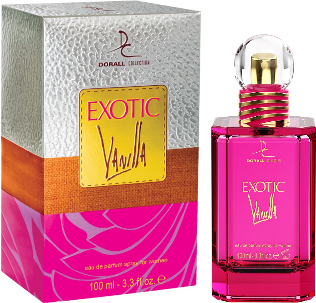 Dorall -Exotic Vanilla- Eau de Toilette spray 100ml for women