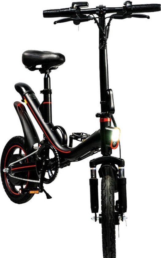 YCD - D1 - E Bike - Elektrische Opvouwbare E-Bike- 250W - 10Ah - Max. 25Km/h - Zwart