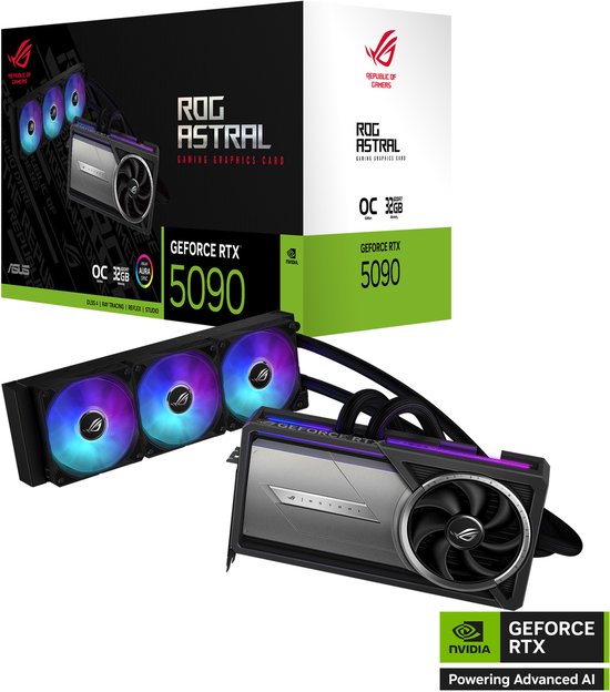 ASUS ROG Astral – -LC-RTX5090-O32G-GAMING NVIDIA GeForce RTX 5090 32 GB GDDR7