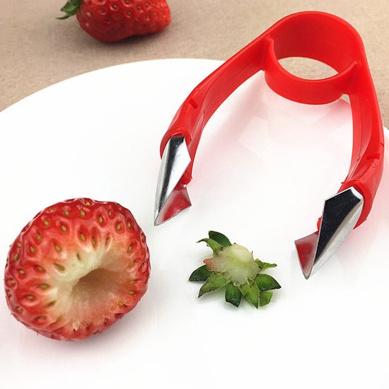 Éplucheur d'ananas - Vide-ananas - Pince à pépins - Équeuteur de fraises - Équeuteur de tomates - Brucelles - Dénoyauteur de fruits - Équeuteur de fraises - Dénoyauteur de tomates - Équeuteur de fraises - Dénoyauteur de fraises