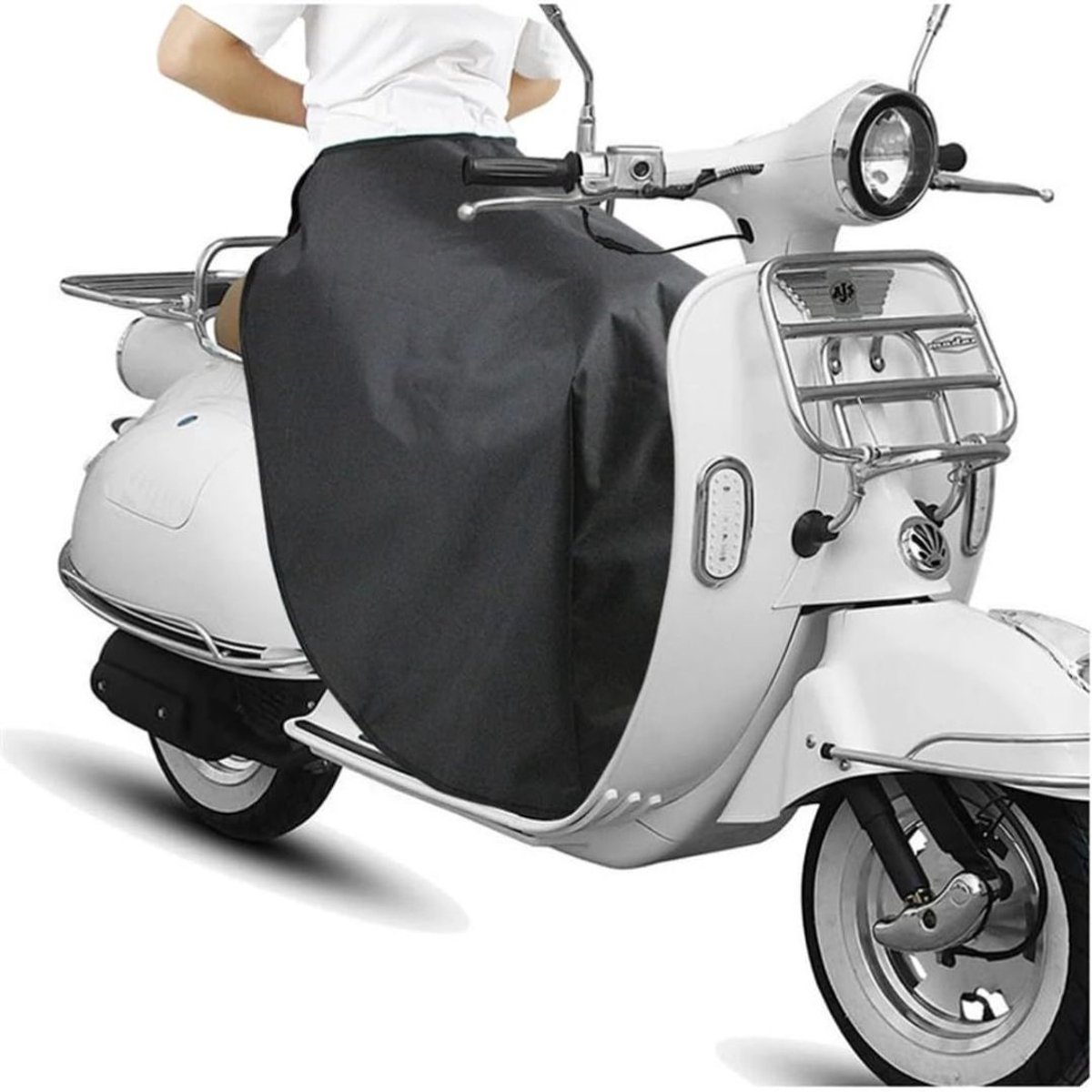 Zylo® Scooter Deken - Beenkleed - Waterdicht - Winddicht - 69x45x35cm - Zwart