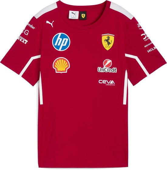 T-shirt Ferrari Teamline 2025 XL - Lewis Hamilton - Charles Leclerc