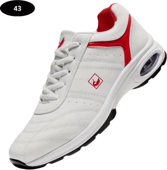 Bovista Golfschoenen Heren - Sneakers - Golfkleding - Golfschoenen Antislip - Waterdicht - Golfen - Rood 43 van Merkloos — afbeelding 2
