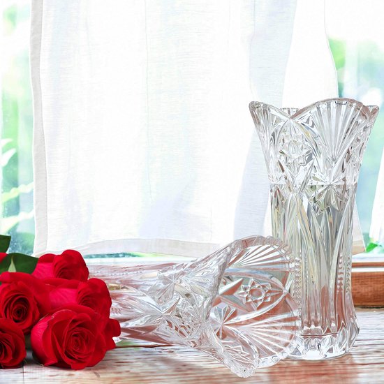 25Cm Hoogte Glazen Bloem Vaas Clear Decoratieve Bud Vaas Enkele Stam Vazen Voor Thuis Bruiloft Kerst Decor 25Cm Hoogte Glazen Bloem Vaas Clear Decoratieve Bud Vaas Enkele Stam Vazen Voor Thuis Bruiloft Kerst Decor