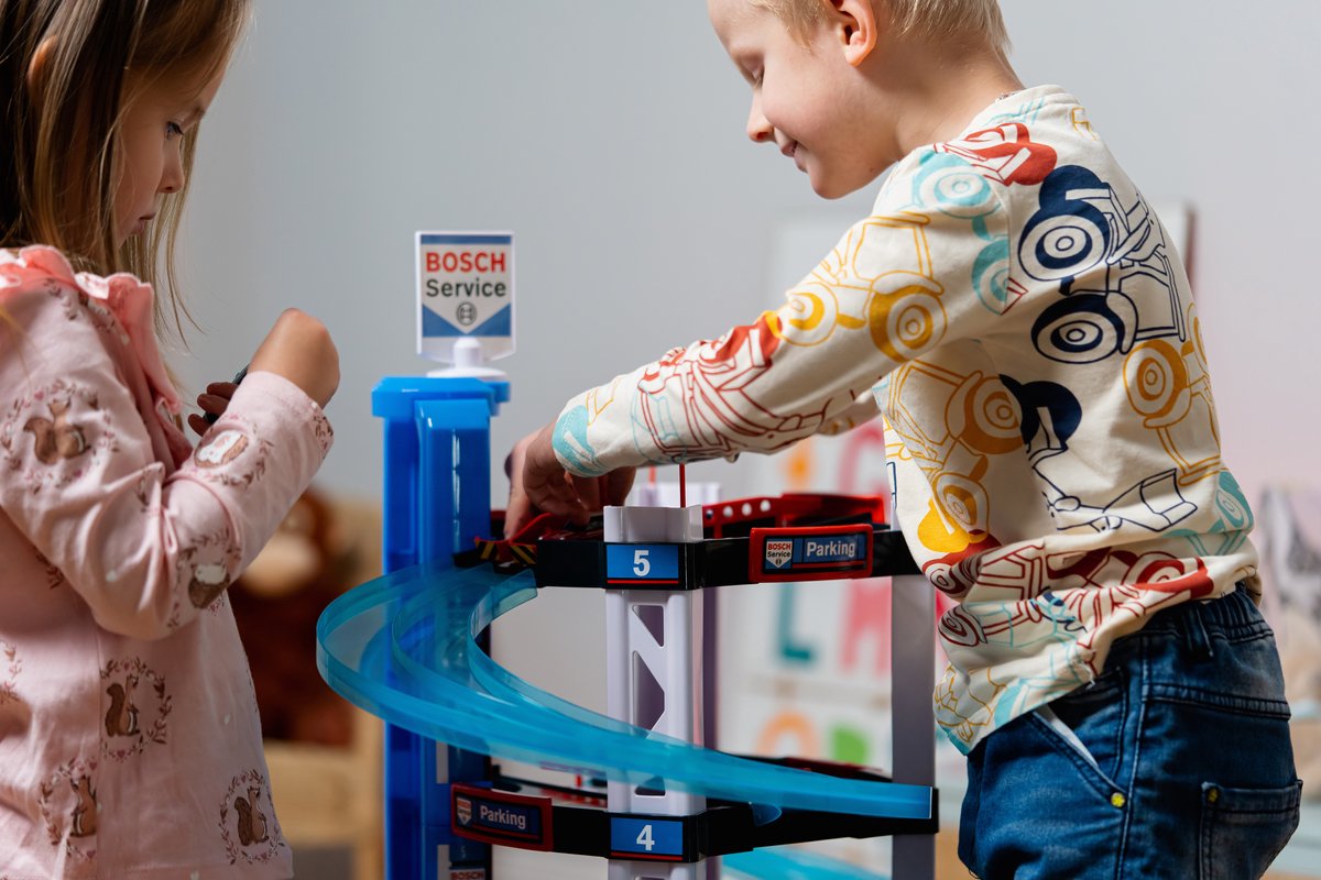 Klein Toys - Bosch mini speelgoed parkeergarage - autogarage - speelgoedgarage - vijf verdiepingen — afbeelding 13