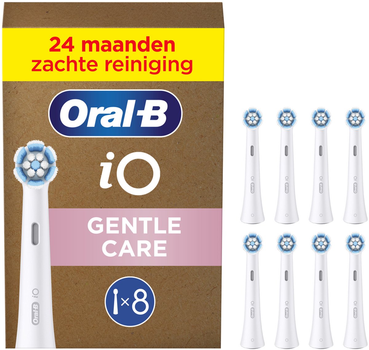 Bol.com Oral-B iO Series Gentle Care Opzetborstels - Voor Gevoelig Tandvlees - 6 stuks aanbieding