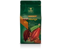 Cacao Barry Alunga 41% Melk Chocolade Callets 1kg