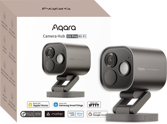 Aqara Camera Hub G5 Pro - Grijs - 2K (EAN: 6975833357710) - Aqara - €169,00