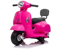 Vespa GTS - Elektrische Scooter 6V - voor Kinderen - tot 3 jaar - Roze