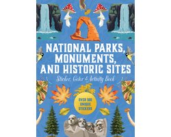 Sticker Activity Deluxe Editions- National Parks, Monuments, and Historic Sites Sticker, Color & Activity Book