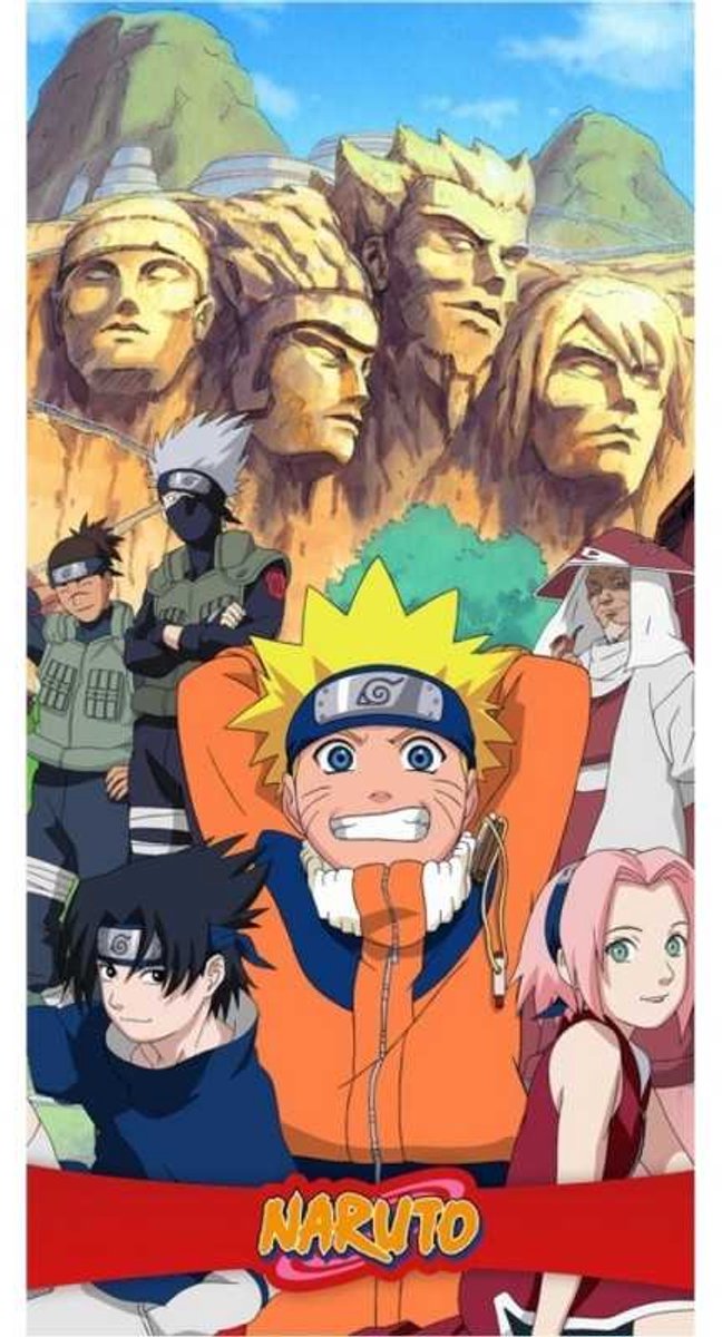 Naruto - Strandlaken - Badlaken - Handdoek - 70x140Cm