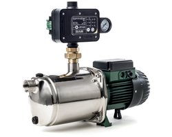 DAB EuroInox 40/30 M + DAB Control-D - Pompbesturing - Droogloopbeveiligingssysteem - Plaatsen op Beregeningspompen en Bronpompen Hydrofoorpomp