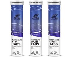 AC Sports Nutrition - Electrolyte Sport Tabs - Blackcurrant - 3x buisje 20x 4gr - Sportdrank