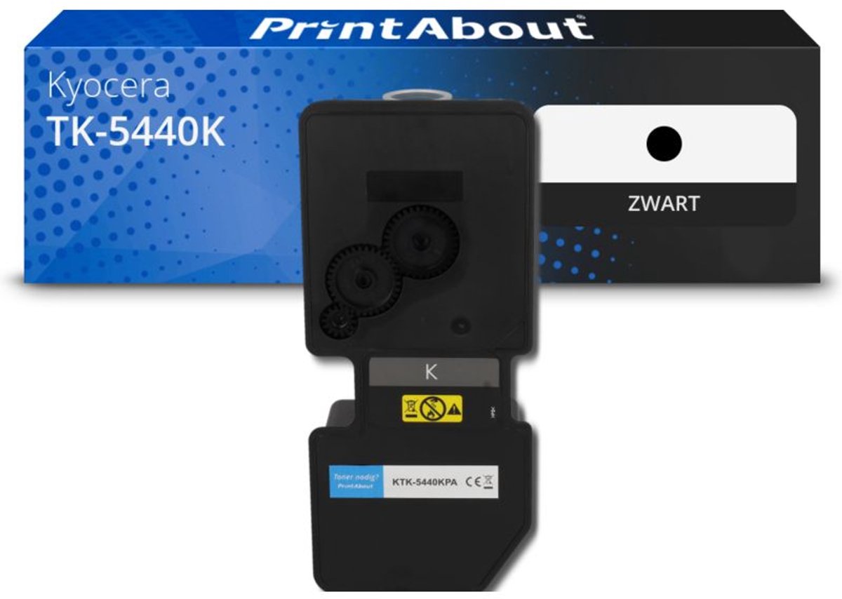 PrintAbout Huismerk Kyocera TK-5440K Toner Zwart Hoge capaciteit