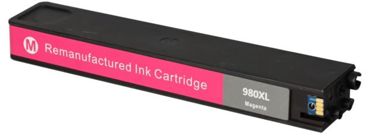PrintAbout huismerk Inktcartridge 980 (D8J08A) Magenta geschikt voor HP