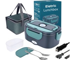 It'sgood - Elektrische Lunchbox met Compartimenten voor Warme Maaltijden - Elektrische Lunchbox - Lunchbox - Verbeterd Model - 220V - 12V - Lunchtrommel