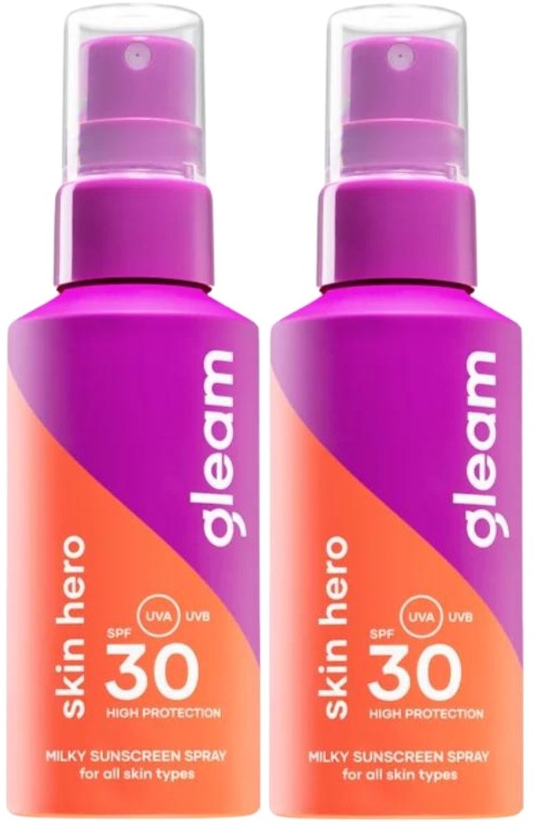 Goedkoopste Gleam - Zonnebrand Voordeelverpakking SPF30 - 2x100ml